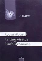Contributii la lingvistica limbii romane
