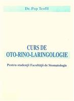 Curs de oto-rino-laringologie - Pentru studentii Facultatii de Stomatologie