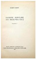 Dansuri populare din regiunea Cluj vol. 1