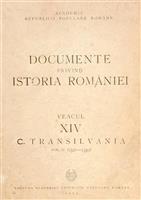 Documente privind istoria Romaniei veacul XIV C. Transilvania vol. II 1321-1330