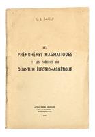 Exceptionally rare: Les phenomenes magmatiques et les theories du quantum electromagnetique, Avignon, 1941