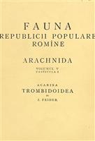 Fauna RPR Arachnida vol. V fasc. 1 Acarina - Trombidoidea