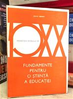 Fundamente pentru o stiinta a educatiei