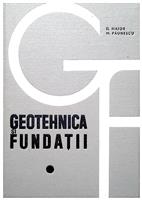 Geotehnica si fundatii