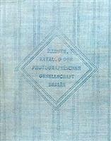 Illustrations-Katalog der Photographischen Gesellschaft Berlin 1899