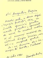 Incredibila dedicatie catre Augustin Buzura