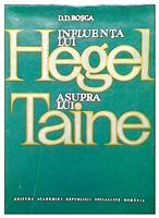 Influenta lui Hegel asupra lui Taine