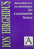 Introducere in ontologia lui Constantin Noica