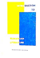 Introduction to Rumanian literature