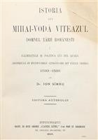 Istoria lui Mihai-Voda Viteazul Domnul Tarii Romanesti 1593 - 1598