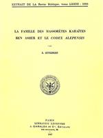 La famille des massoretes karaites Ben Asher et le Codex Alepensis