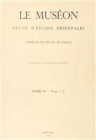 Le Museon. Revue d'etudes orientales tome 96 fasc. 1-2 (1983)