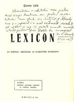 Lexicon de notiuni, obiceiuri si sarbatori evreiesti