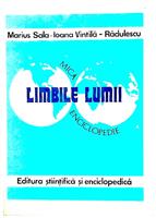 Limbile lumii - mica enciclopedie