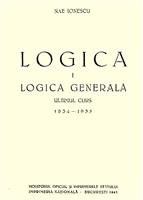 Logica I - Logica generala - Ultimul curs 1934-1935