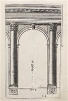 Lot 56 gravuri vechi arhitectura dupa Vitruviu