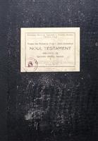 Noul Testament. Epistolele Sfintilor Apostoli, 1931 [in alfabetul Braille!]