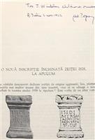 O noua inscriptie dedicata zeitei Isis la Apulum