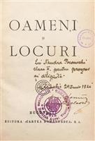 Oameni si locuri [exemplarul fostului detinut politic Nandra Pocanschi]