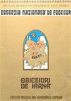 Obiceiuri de iarna. Folclor muzical din repertoriul copiilor