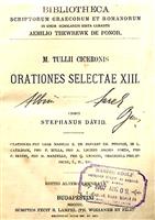 Orationes Selectae XIII