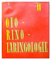 Oto-rino-laringologie vol. 1