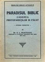 Paradisul biblic. Caderea protoparintilor in pacat - Studiu exegetic