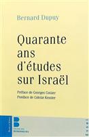 Quarante ans d'etudes sur Israel