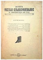 Revista muzeului geologic-mineralogic - Universitatea Cluj 1926