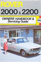 Rover 2000 & 2200. Owners handbook Servicing Guide