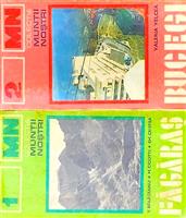 Set 2 carti colectia Muntii Nostri nr. 1+2 Fagaras si Bucegi