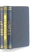 Set 3 carti poezie format liliput legate in piele: Shelley - Baudelaire - Byron