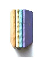 Set 4 vol. poezie - editie bibliofila pe hartie tip foita de tigara, format liliput