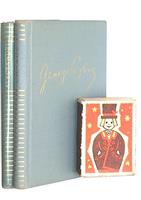 Set doua volume de poezii format liliput pe hartie tip tigarete