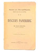 Stefan cav. Havasi-Oasanu - discurs panegiric, 1909