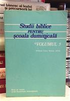 Studii biblice pentru scoala duminicala volumul 5
