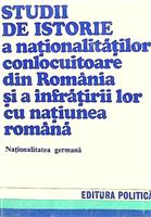 Studii de istorie a nationalitatilor conlocuitoare din Romania. Nationalitatea germana vol. 1 + 2