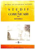 Studii si comunicari 1972 Botanica nr. 5