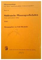 Suddeutsche Pflanzengesellschaften teil I