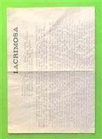 Text dactilografiat, original, publicat in revista SPEOTELEX, Cluj, 1985 / Pestera cu Apa de la Bulz