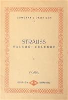 Valsuri celebre. Vioara - partitura muzicala