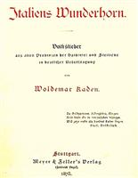 Volkslieder aus allen Provinzen der Halbinsel und Sicilliens, 1878